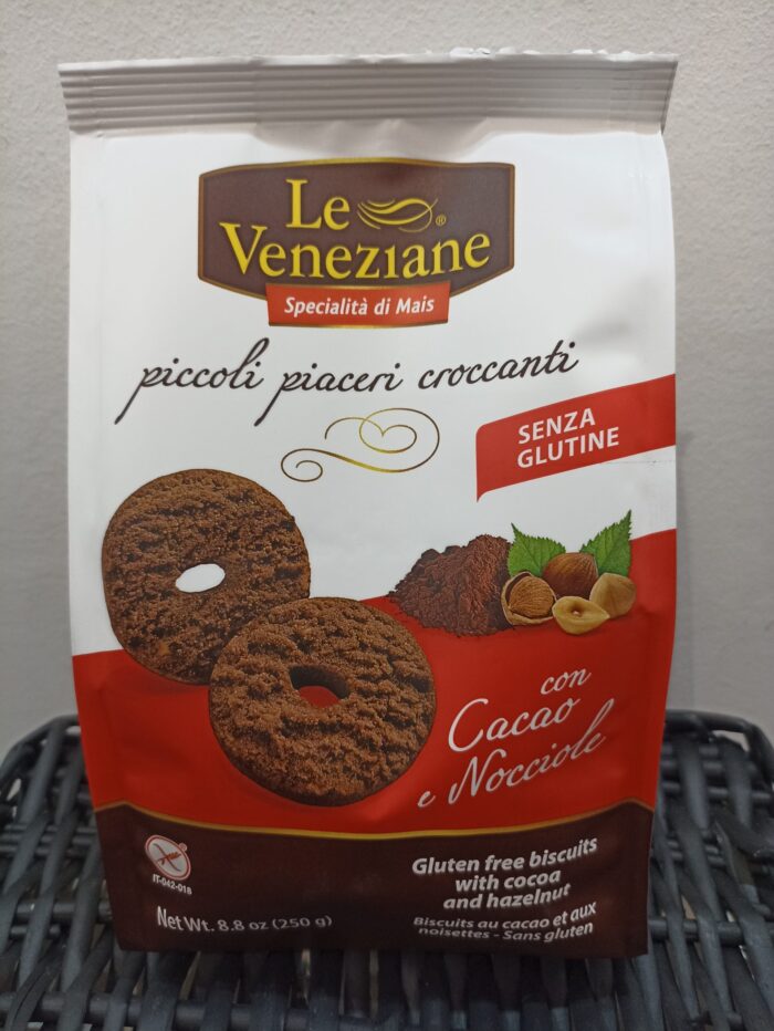 Galletas con Cacao y Avellanas