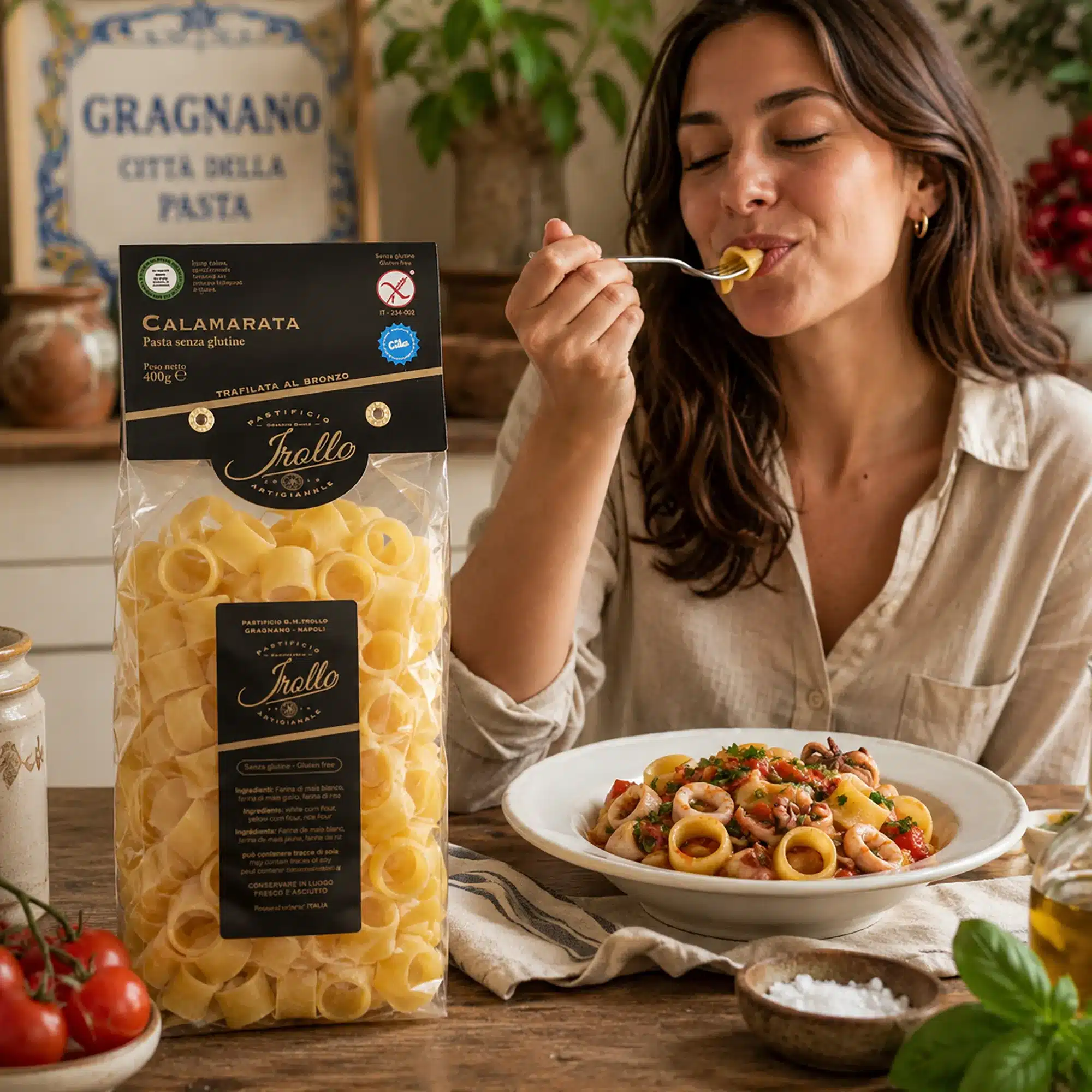 Pasta calamarata Irollo